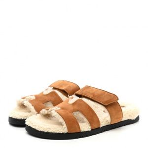 SOLD NNW HERMÈS CHYPRE SANDALS 37